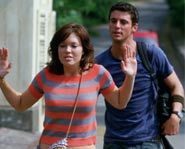 Anna doesn't know Ben is a Secret Service Agent in Chasing Liberty.