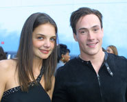 Young actors Katie Holmes and Chris Klein are engaged to be married!