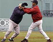 An unprecedented baseball brawl broke out during the 2003 American League Championship Series.