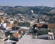 Jerusalem is considered holy by Christians, Jews and Muslims.