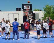 Basketball camp at Hoop It Up.