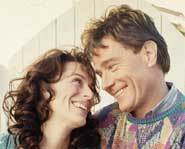 A happy Hal and Lois - before the kids arrived.