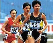 Chinese runners set three world records in 1993.