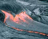 Lava from volcanoes can be thick, thin, gooey or runny.
