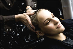 Dandruff can be treated with special shampoo.