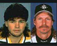 Double J and Randy J sporting the mullet.