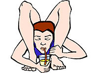 Pierre Beauchemin is one of the best contortionsits.
