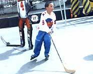 NHL Breakout Obstacle Course.