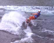 Parks Bonifay ripping up the water.