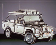 Lara drives this baby through the jungle at top speed.
