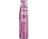 Pump Joico Foaming Leave-In Conditioner and spread it though your hair.