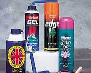 Even shaving cream is sniffed.