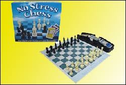 Learn how to play Chess with the board game, No Stress Chess.