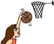 You can dunk that goal.
