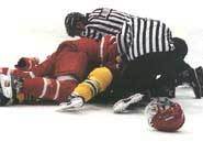 Full on Hockey Brawl