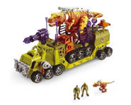 The Mega Rigs Dino Adventure building and model kit from Matchbox.