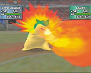 Poke-combat action.