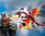 You can build your own Viking ships and fight dragons with the LEGO Vikings building kits and toys.