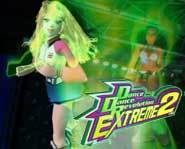 We review DDR Extreme 2 - the dancing video game from Konami!