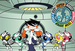 Super Robot Monkey Team Hyper Force Go! can be seen on ABC.