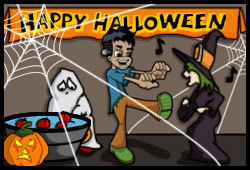 Simon blogs about Halloween in his free online blog.