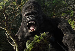 Peter Jackson directs the 2005 version of King Kong.