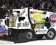 The Zamboni was invented by Frank J. Zamboni in 1950.