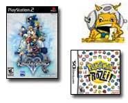 Get the latest video game news on Pokemon Trozei and Kingdom Hearts II right here!