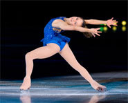Photo of US Olympic figure skater, Sasha Cohen.