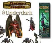 We review the Dungeons & Dragons Miniatures: Underdark expansion set full of evil elves, spiders and monsters!