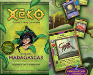 Xeko Mission: Madagascar is a kids' trading card game based on the species of Madagascar.