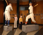 Picture of the baseball Hall of Fame in Cooperstown, New York.