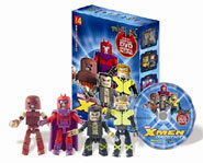 Picture of X-Men Minimates action figures.