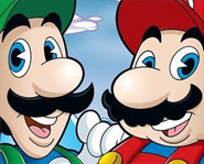 Mario and Luigi are now on DVD in their show, The Super Mario Bros. Super Show!