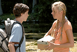 Logan Lerman and Brie Larson fight to save burrowing owls in Hoot.