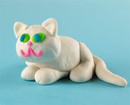 Picture of Play-Doh sculpture.