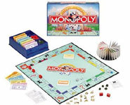 Picture of the board game, Monopoly.