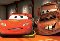 Cars is the latest movie put out by Disney and Pixar.