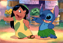 You can now catch Lilo & Stitch on DVD.