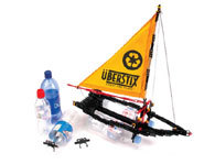 Photo of the Uberstix building system.