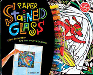 Color your own paper stained glass!