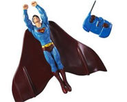 Picture of the Flying Superman remote-controlled action figure.