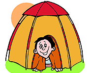 Camp out in your backyard!