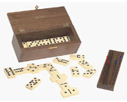 Picture of a set of dominoes.