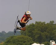 Photo of Dallas Friday wakeboarding at the X Games.