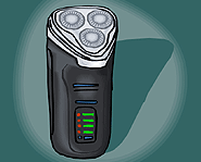 With an electric razor, there's less chance you'll cut your face, but you don't get so close a shave.