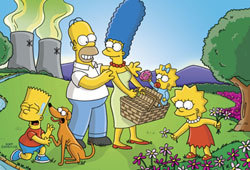 The Simpsons celebrated their 350th episode on May 1, 2005.