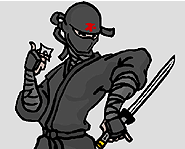 Ninjas use all sorts of cool weapons to fight their enemies.