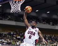 Photo of United States basketball star, Lebron James.