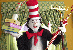 Mike Myers starred in the movie version of The Cat in the Hat.
